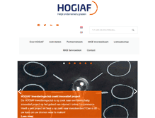 Tablet Screenshot of hogiaf.nl